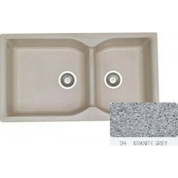 Sanitec Eclectic 307 (92x51cm) - Granite Grey