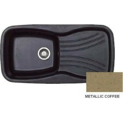 Sanitec Silk 308 (97x51cm) - Metallic Coffee