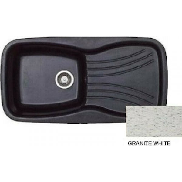 Sanitec Silk 308 (97x51cm) - Granite White