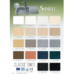 Sanitec Silk 308 (97x51cm) - Granite Rust