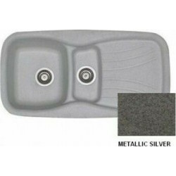 Sanitec Silk 309 (97x51cm) - Metallic Silver