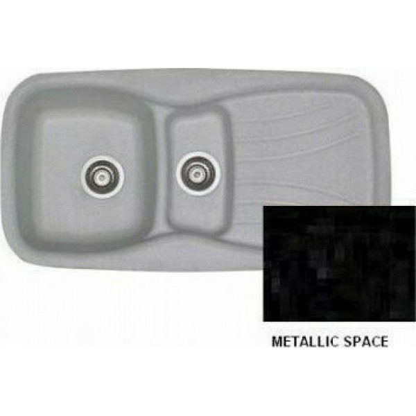 Sanitec Silk 309 (97x51cm) - Metallic Space