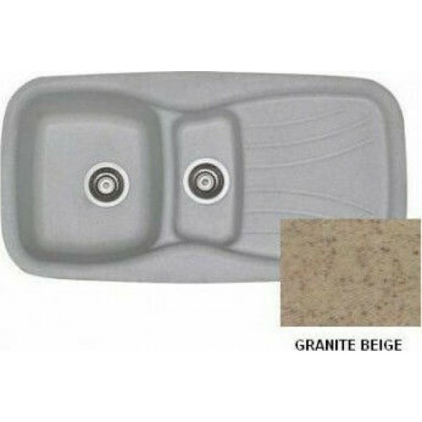 Sanitec Silk 309 (97x51cm) - Granite Beige