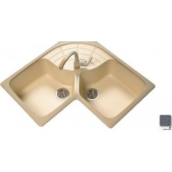 SANITEC Libra 310 (83x83x50cm) - Metallic Silver