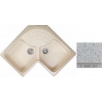 SANITEC Libra 310 (83x83x50cm) - Granite White