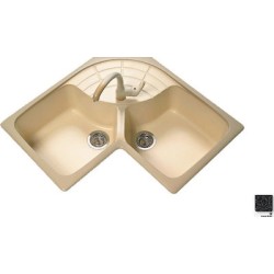 SANITEC Libra 310 (83x83x50cm) - Granite Black