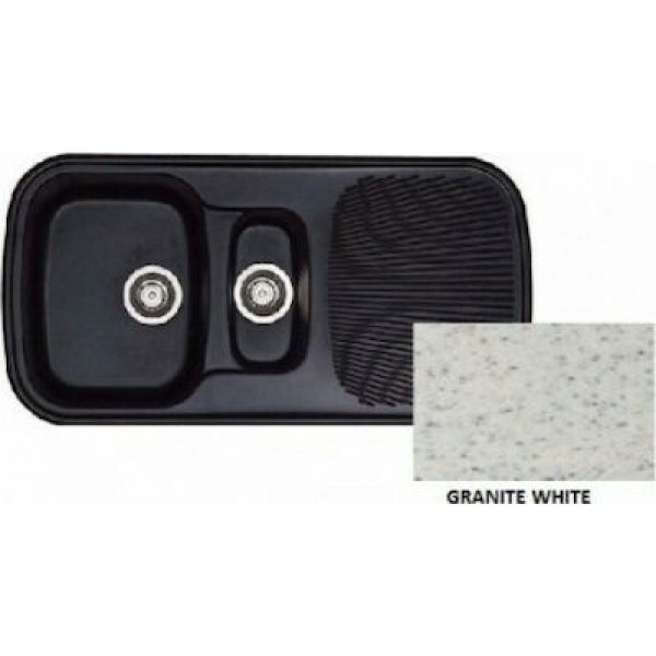 Sanitec Premium 301 (97x50cm) - Granite White