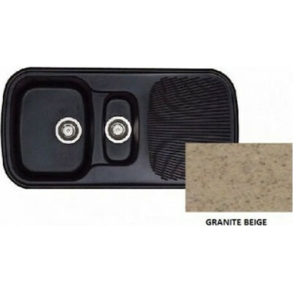 Sanitec Premium 301 (97x50cm) - Granite Beige