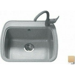 Sanitec Premium 313 (58x50cm) - Granite Cappuccino