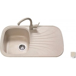 Sanitec Premium 315 (82x50cm) - Granite Sand