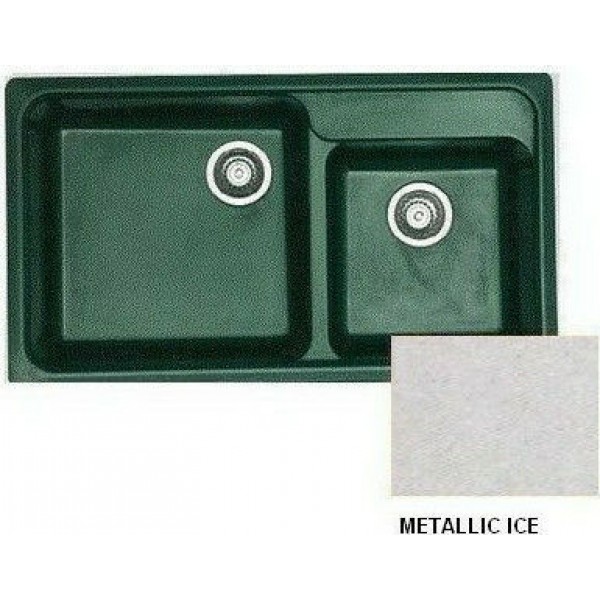 Sanitec Modern 317 (90x51cm) - Metallic Ice