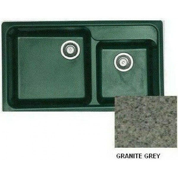 Sanitec Modern 317 (90x51cm) - Granite Grey