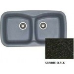 Sanitec Silk 319 (93x51cm) - Granite Black