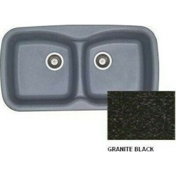 Sanitec Silk 319 (93x51cm) - Granite Black