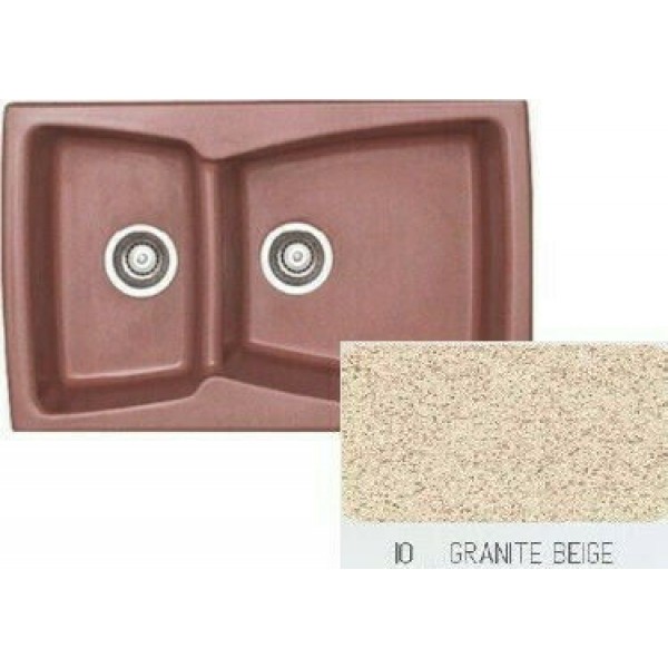SANITEC Modern 320 (79x50cm) - Granite Beige