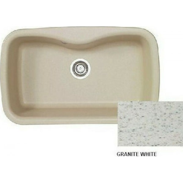 SANITEC Silk 321 (83x51cm) - Granite White