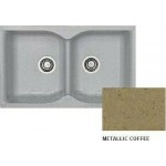 Sanitec Eclectic 322 (81x50cm) - Metallic Coffee