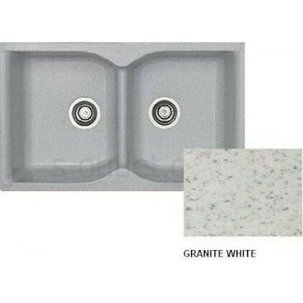 Sanitec Eclectic 322 (81x50cm) - Granite White