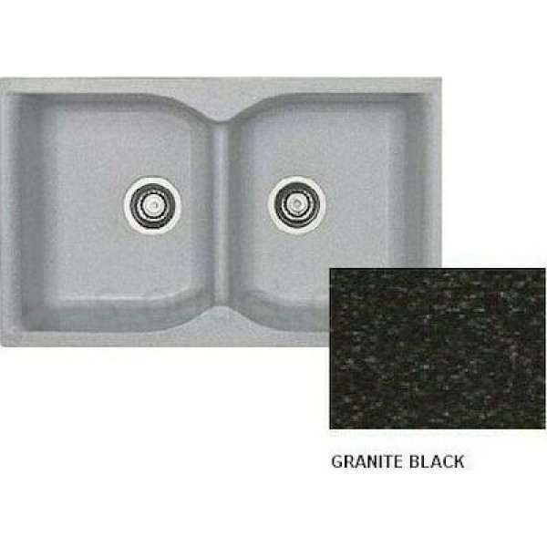 Sanitec Eclectic 322 (81x50cm) - Granite Black