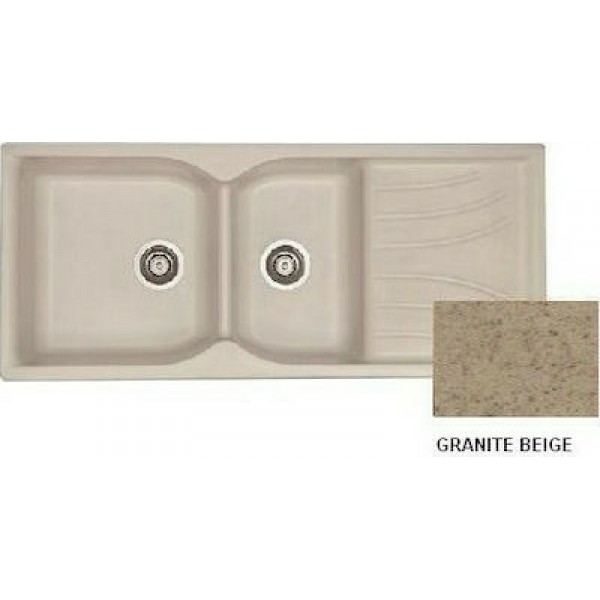 Sanitec Eclectic 323 (115x50cm) - Granite Beige