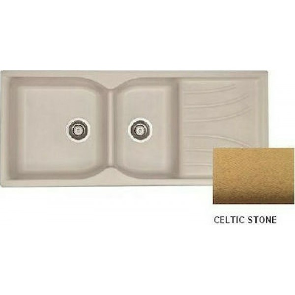Sanitec Eclectic 323 (115x50cm) - Granite Celtic Stone