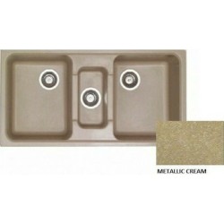 SANITEC Harmony 325 (97x51cm) - Metallic Cream