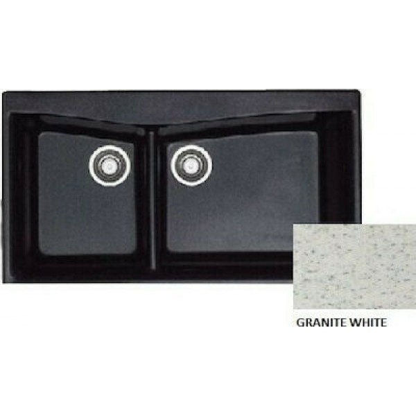 SANITEC Modern 326 (93x51cm) - Granite White