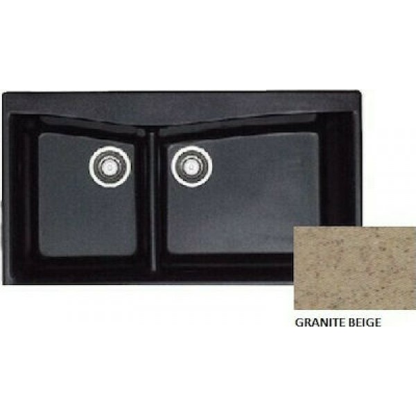 SANITEC Modern 326 (93x51cm) - Granite Beige