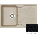 Sanitec Libra 327 (78x50cm) - Metallic Space