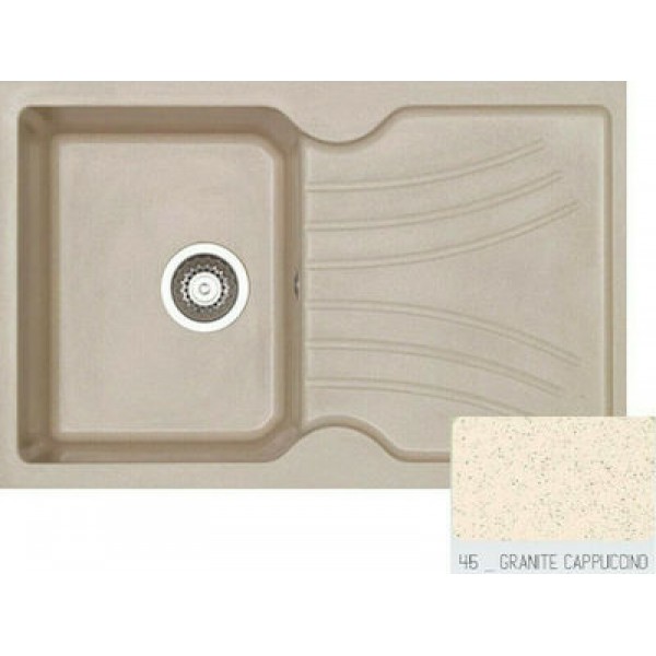 Sanitec Libra 327 (78x50cm) - Granite Cappuccino