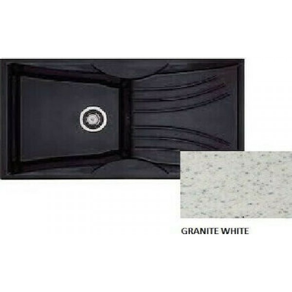 SANITEC Libra 328 (99x51cm) - Granite White