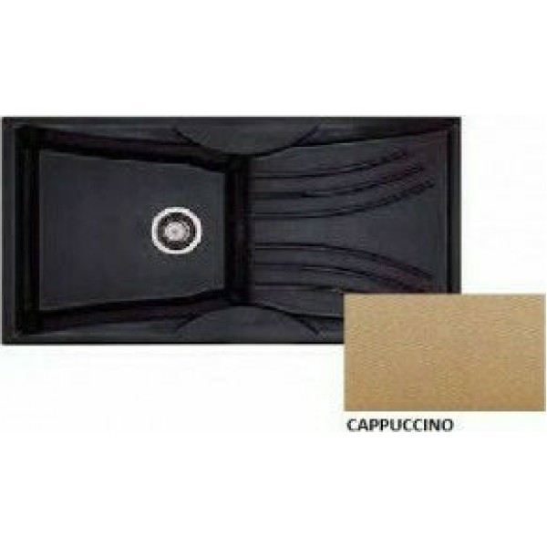 SANITEC Libra 328 (99x51cm) - Granite Cappuccino