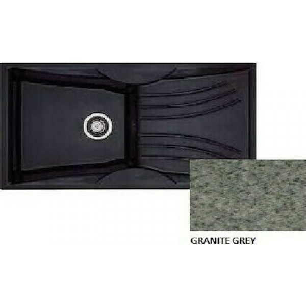 SANITEC Libra 328 (99x51cm) - Granite Grey