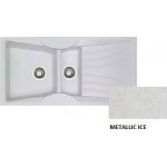 SANITEC Libra 329 (104x51cm) - Metallic Ice