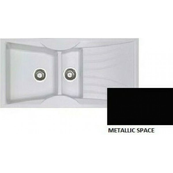SANITEC Libra 329 (104x51cm) - Metallic Space