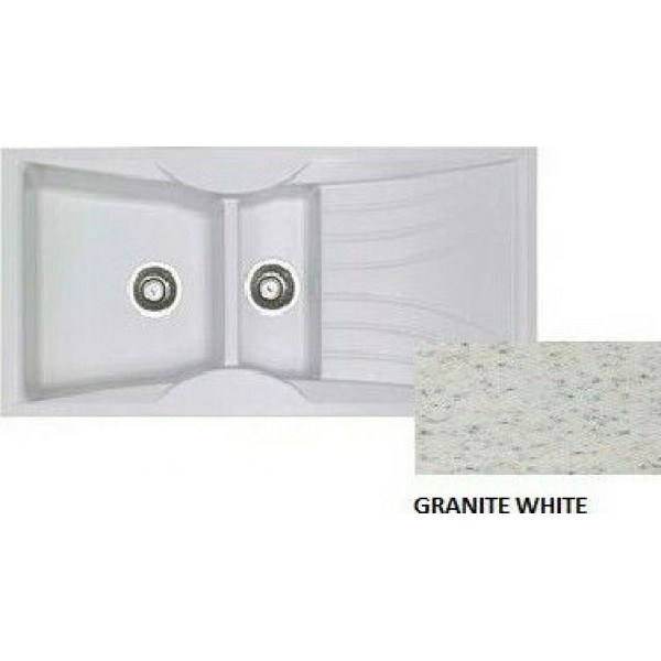 SANITEC Libra 329 (104x51cm) - Granite White