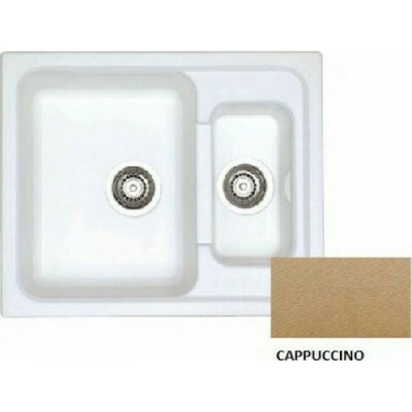Sanitec Harmony 330 (62x50cm) - Granite Cappuccino