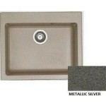 SANITEC Harmony 331(60x50cm) - Metallic Silver SANITEC Harmony 331(60x50cm) - Metallic Silver