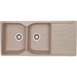 SANITEC Eclectic 332 (115x50cm) - Granite Rust