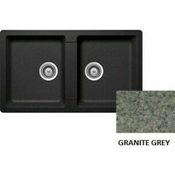 SANITEC Classic 334 (84x50cm) - Granite Grey