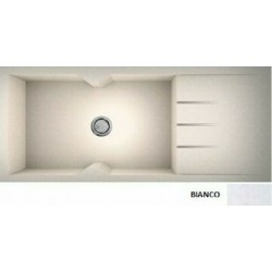 Sanitec Ultra Granite 817 (116x50cm) - Bianco