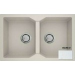 Sanitec Ultra Granite 818 (86x50cm) - Bianco