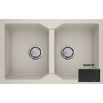 Sanitec Ultra Granite 818 (86x50cm) - Grafite
