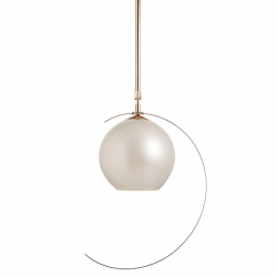 Aca DCR17501P Φωτιστικό Οροφής Χρυσό Iparelle