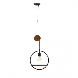 Aca DCR1760135P Φωτιστικό Οροφής Μαύρο Roottori