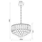 Aca SF175323PG Φωτιστικό Οροφής Πολυέλαιος Χρυσό Grappa Aca SF175323PG Φωτιστικό Οροφής Πολυέλαιος Χρυσό Grappa