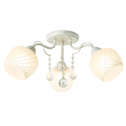 Aca EG165883C Φωτιστικό Οροφής Λευκό Oporto