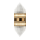 Aca EG1844W54AB Φωτιστικό Επίτοιχο Απλίκα Διάφανο/Χρυσό Dynasty