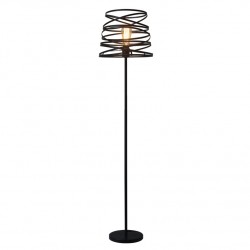 Aca KS1538FB Επιδαπέδιο Φωτιστικό Μαύρο Jazz 