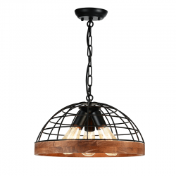 Aca EG843P40B Φωτιστικό Οροφής Μαύρο Tesla